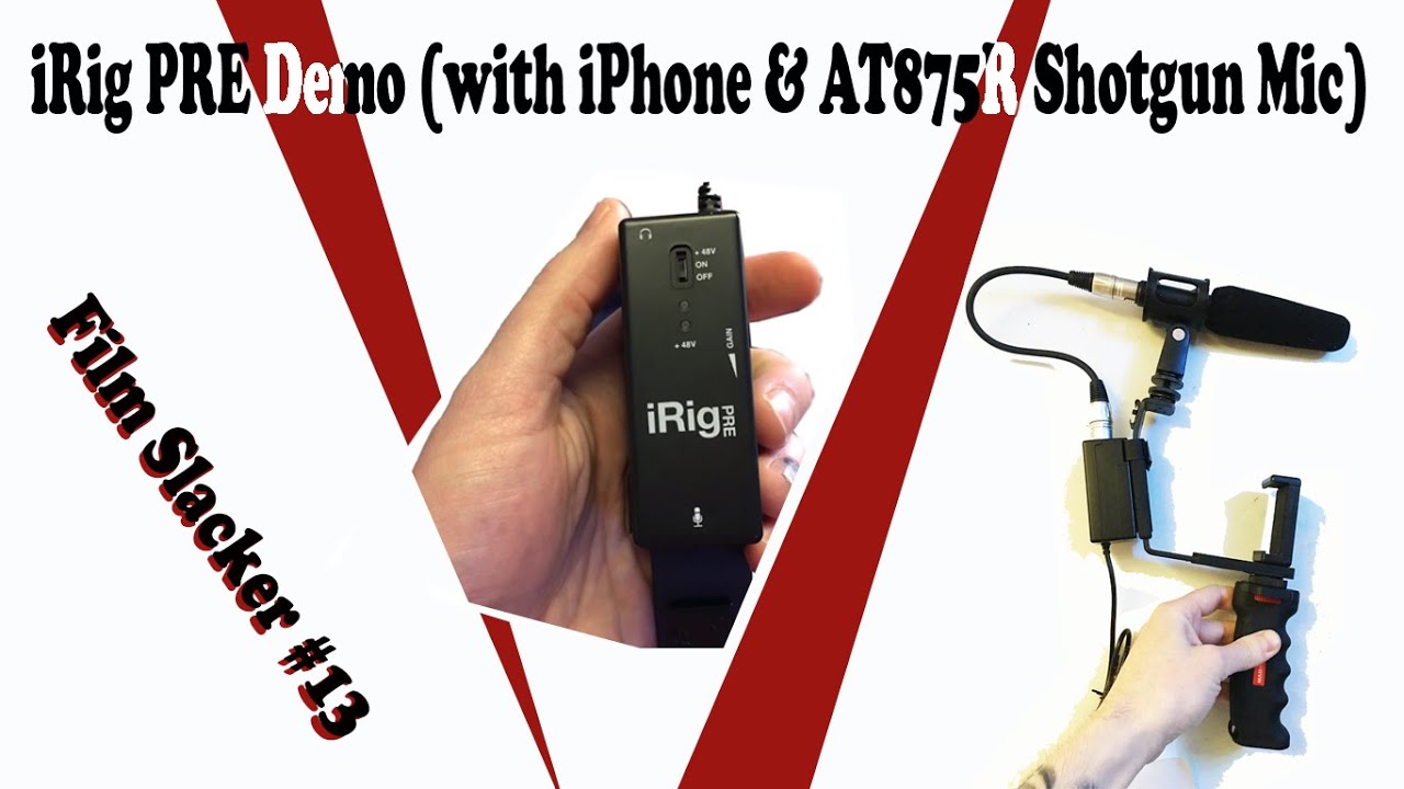 iPhone 6s, iPhone 6s Plus, AT875R, Audio-Technica, Shotgun Mic, Directional...