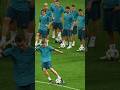 تدريبات كريستيانو رونالدو مع ريال مدريد 