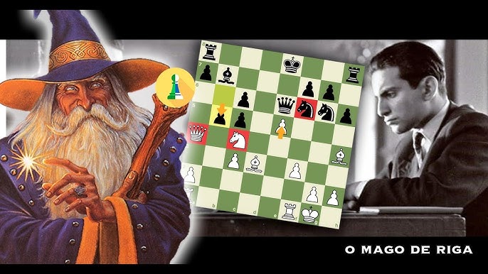 Uma partida INCRÍVEL entre 2 MAGOS do xadrez! Mikhail Tal encara outro  feiticeiro 