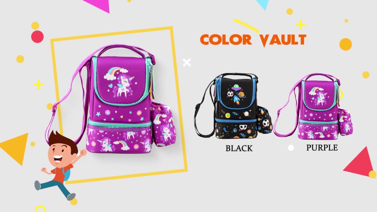 smily kiddos lunch box