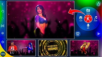 Amazing status video editing with photos using key animation in kinemaster