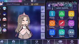 How to make a Princess | Gacha Club Tutorial | Luna Universe screenshot 4