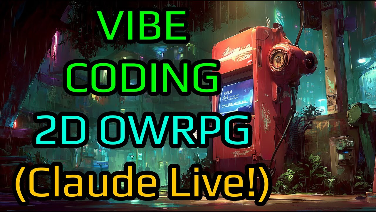 Vibe Coding a game with Claude Code (Godot, 2D Open World RPG) - YouTube
