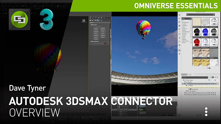 NVIDIA Omniverse에서 Autodesk 3ds Max 커넥터 소개