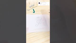 Letter J Signature Style / How to Style J Signatures / #shorts screenshot 5