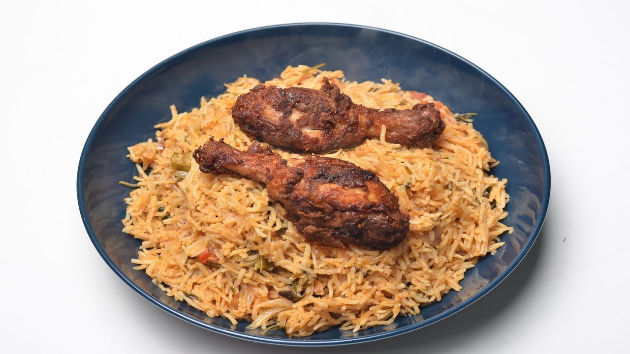 చికెన్ ఫ్రై బిర్యానీ- Chicken Fry Piece Biryani - YouTube