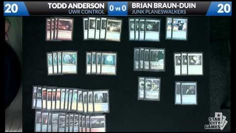 Todd vs BBD 10/19/2012: U/W/R Control with Todd Anderson