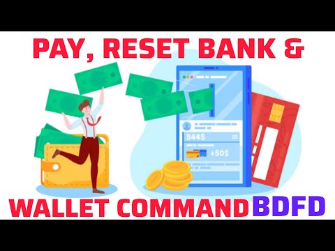 BDFD Pay, Reset Bank & Wallet Command
