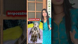 Simple mehndi design #shorts #trending #mehndi #viral