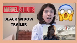 REACTION: Marvel Studios' Black Widow - Official Teaser Trailer