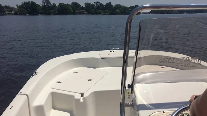 2016 Carolina Skiff 198 DLV powered by 90 hp Suzuki 4-stroke