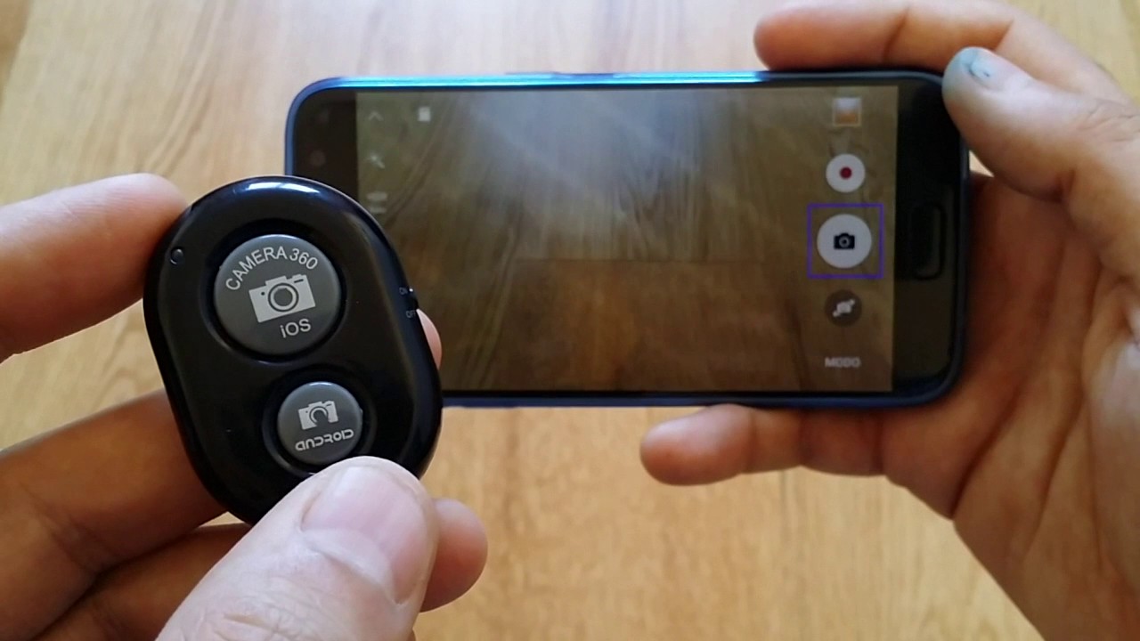 Mando disparador bluetooth para Android IOS móvil smartphone control remoto