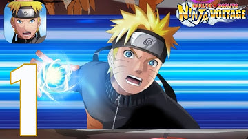 NARUTO X BORUTO NINJA VOLTAGE - Gameplay Walkthrough Part 1 - Tutorial (iOS, Android).