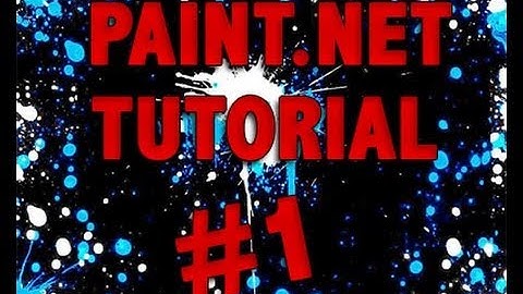 How to make cool text with paint.net