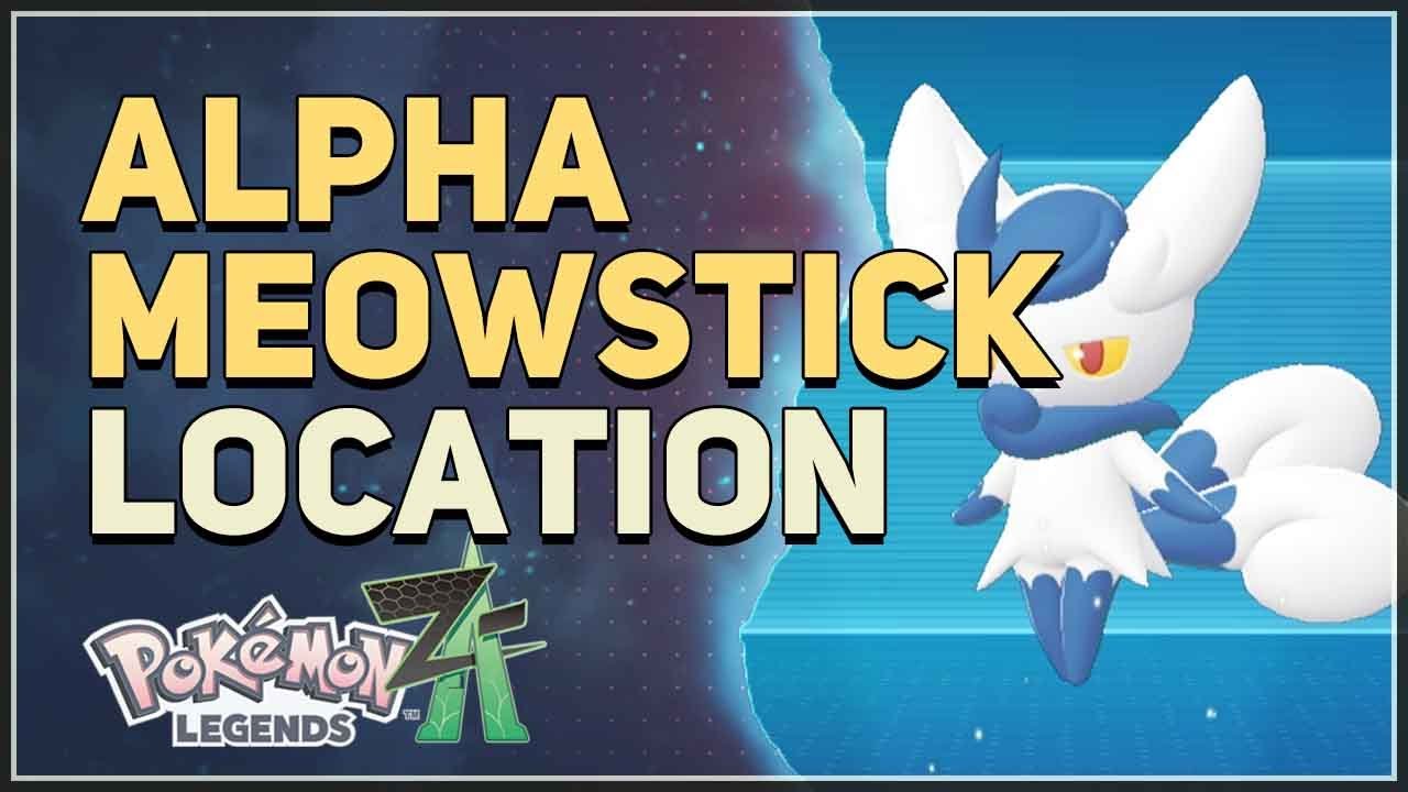 Alpha Meowstick Location Pokemon Legends Z-A (Pokedex 44) - YouTube