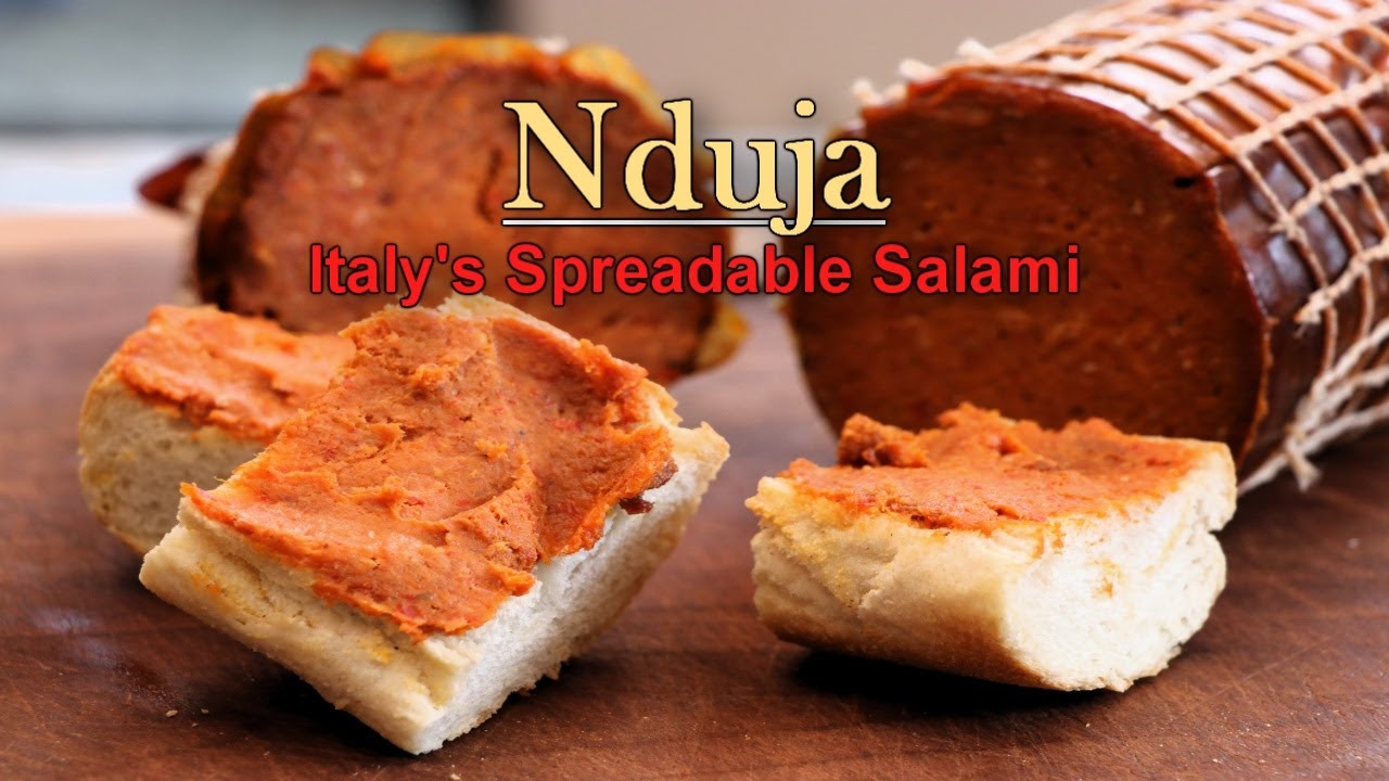 Nduja Italian Spicy Spreadable Sausage Artisan Gourmet Food By