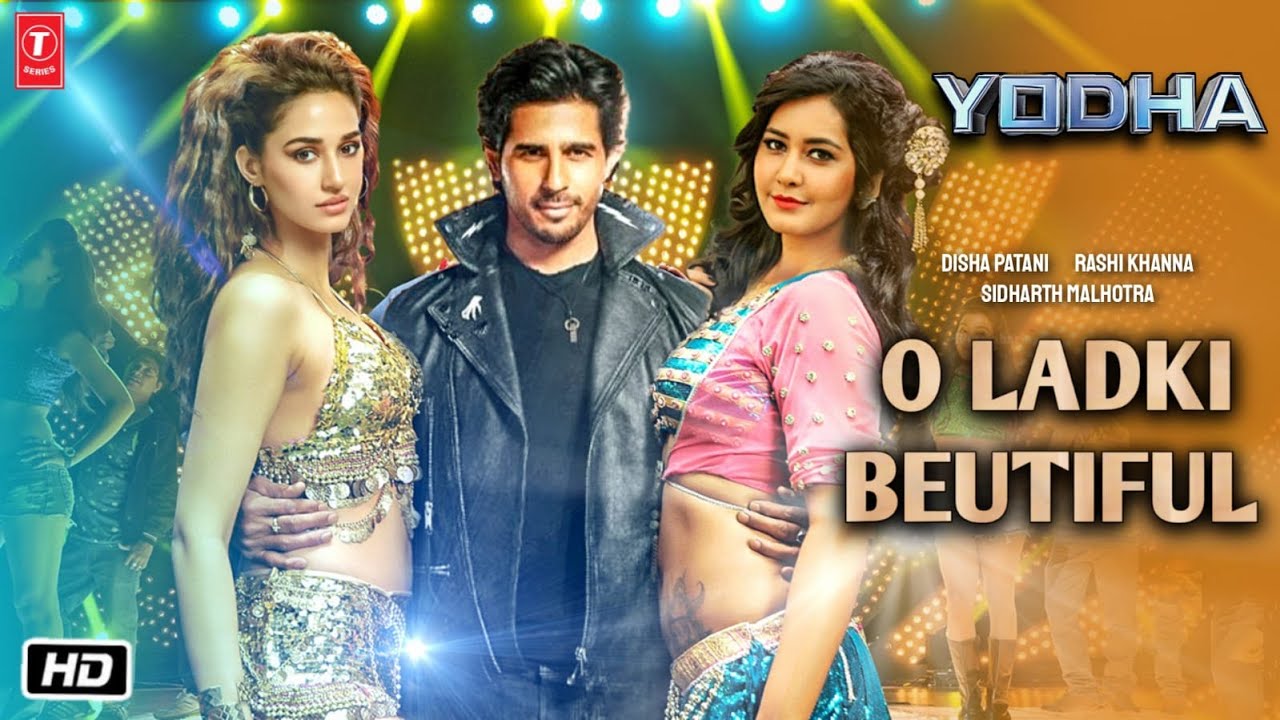 Yodha Item Song : O ladki Beautiful | Sidharth Malhotra | Disha ...