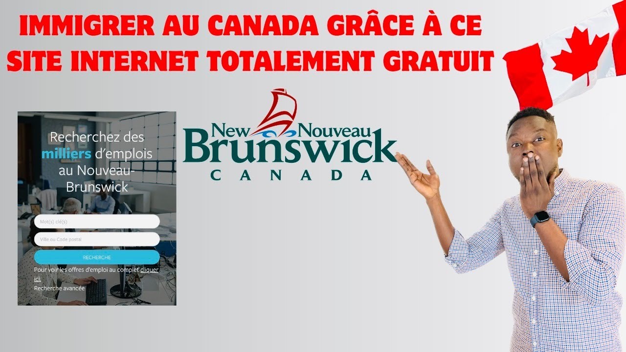 COMMENT TROUVER UN TRAVAIL AU CANADA 🇨🇦 GRATUITEMENT - YouTube