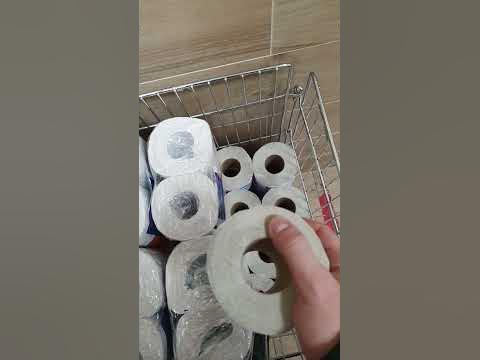 Самая дешевая туалетная бумага #shorts - YouTube