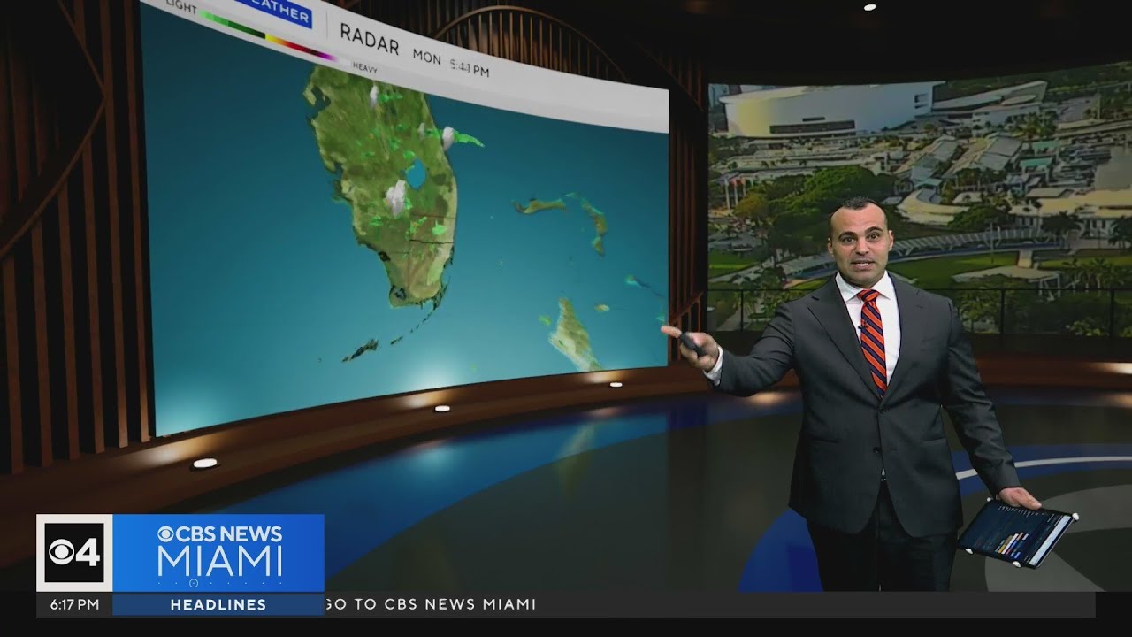 Rain chances rise in South Florida as fire risk remains high - YouTube