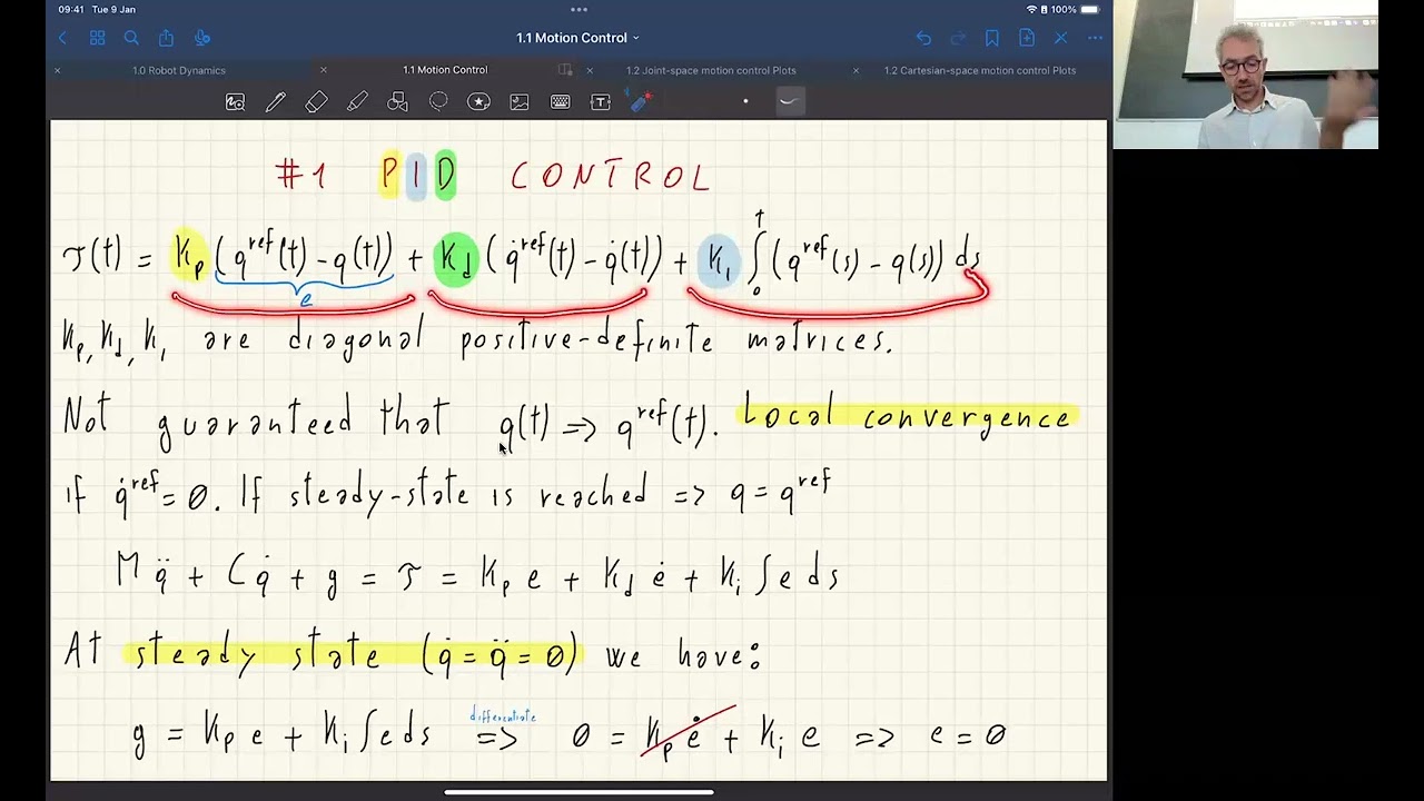 Lecture 4 - Optimization and Learning for Robot Control - Motion control