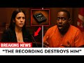 1 MINUTE AGO: Diddy PANICS When Cassie REVEALS Secret Recording That Destroys His Defense
