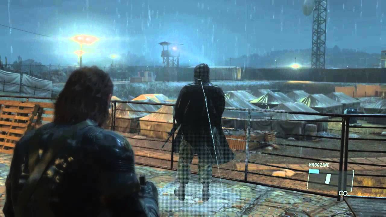 MGSV GZ's - Knockout 1st 3 Soldiers with a Magazine/Mag Glitch @ the End (No Reflex Mode)