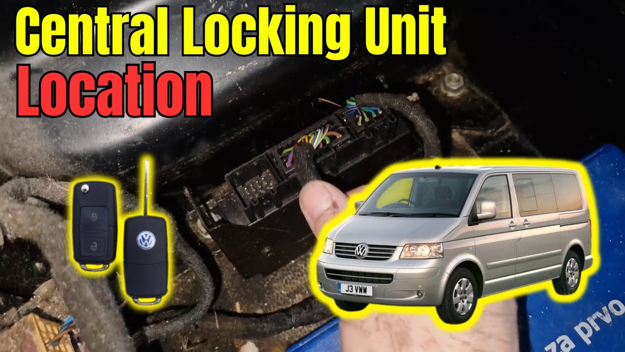 Central Lock Module Simulate VW Transporter / Caravelle / Multivan – Central Locking Module Location ...