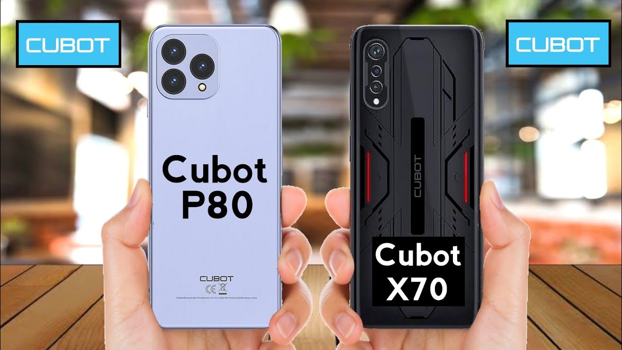 Cubot P80 vs Cubot X70