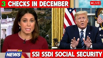 ATTENTION: Social Security December Payment Changes — 3 Checks? New Schedule & COLA Update!