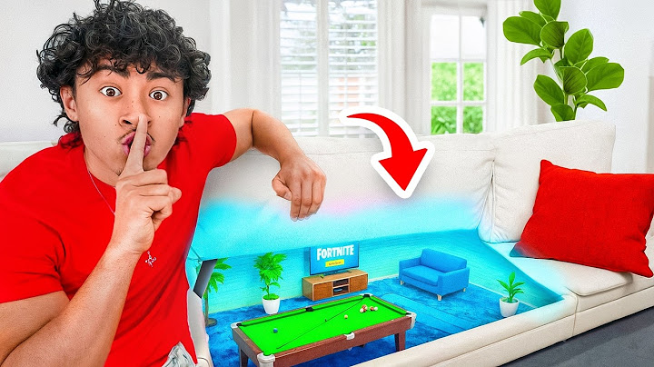 I Built a SECRET Hidden Gaming Room In My HOUSE!