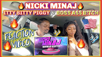 Nicki Minaj, PTAF - Boss Ass Bitch & Itty Bitty Piggy (Audio) | REACTION VIDEO @Task_Tv