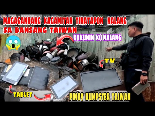 Bakit Nila Tinatapon, Kukunin Ko Nalang/ Pinoy Dumpster Taiwan 🇹🇼 class=