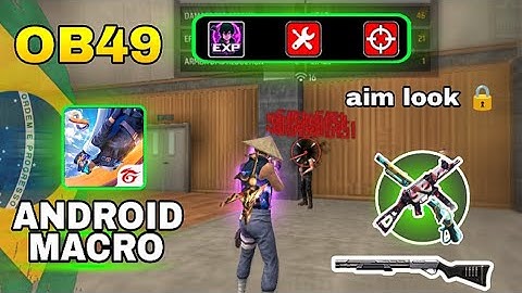 [OB49] Free Fire Android Macro Sensi Tutorial Macrodroid Settings Tutorial
