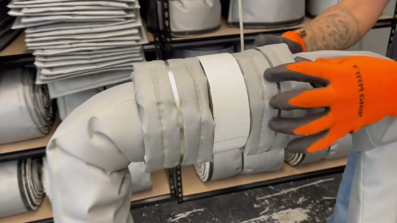 ERS Wrap Industrial Insulation Blanket for Flange