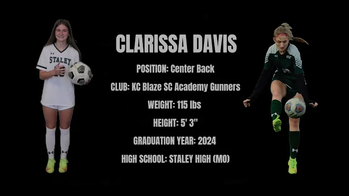 2024 CB Clarissa Davis Soccer Highlight Reel