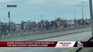 Incident at Dover Area High School cleared