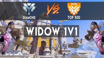 Diamond vs Top 500 Widow 1v1