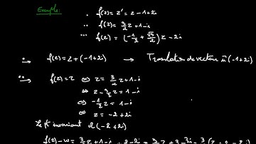 Transformations usuelles dans le plan complexe (Partie 4)