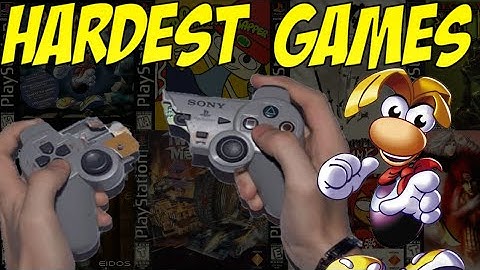 The 10 Hardest PS1 Games of All Time! (That I