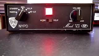Information Scientific Prototypes/SP Mark VII Siren (1970s/1980s NYPD) News