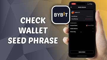 How to Find WEB 3 Wallet Seed Phrase in Bybit