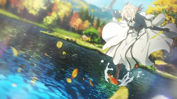 Violet Evergarden - Violet walking on the lake