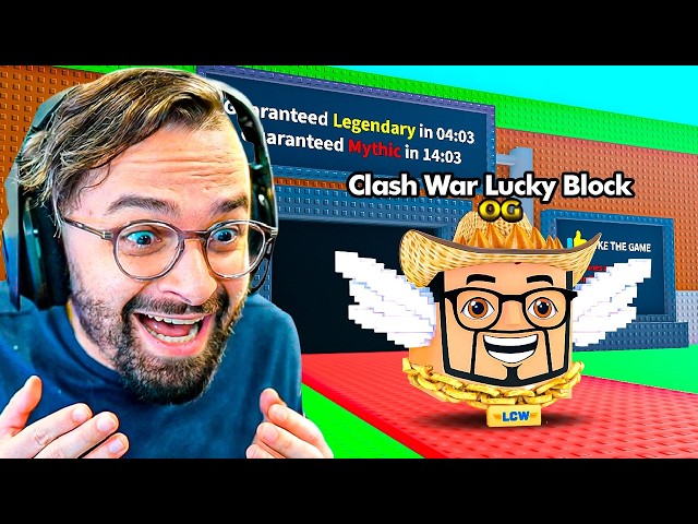 VIREI UMA LUCKY BLOCK OG… E O QUE VEIO FOI INSANO 😳🔥 (BRAINROT)