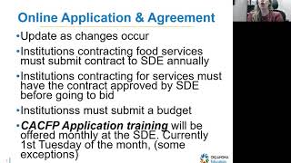 CACFP Multisited Training FY21
