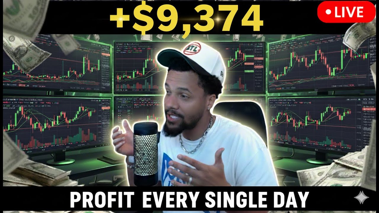 Жаль, что я не знал эту простую стратегию дневной торговли раньше... (+$9000 только на этой неделе)