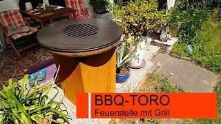 BBQ Toro - Gartenfeuerstelle mit Grill