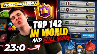 🔥👑Top 142 in the World… and Still Climbing! (Ranked Triple Draft) 🚀📈