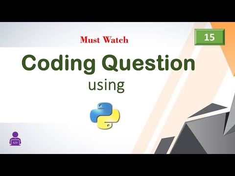 Coding Questions with Answers | Coding Questions Python| Interview Coding Questions and Answers