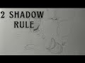 2 Shadow Rule for Realistic Drawing